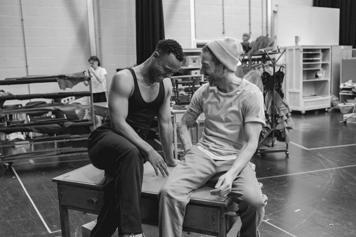 Photos: Johannes Radebe, Matt Cardle and More in Rehearsal For KINKY BOOTS at the London Coliseum Photos: Johannes Radebe, Matt Cardle and More in Rehearsal For KINKY BOOTS at the London Coliseum Image