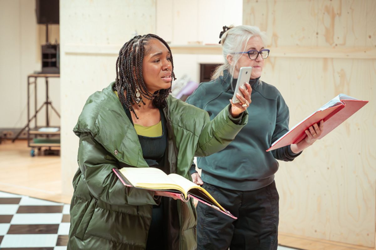 Cherrelle Skeete and Sylvestra Le Touzel  at 