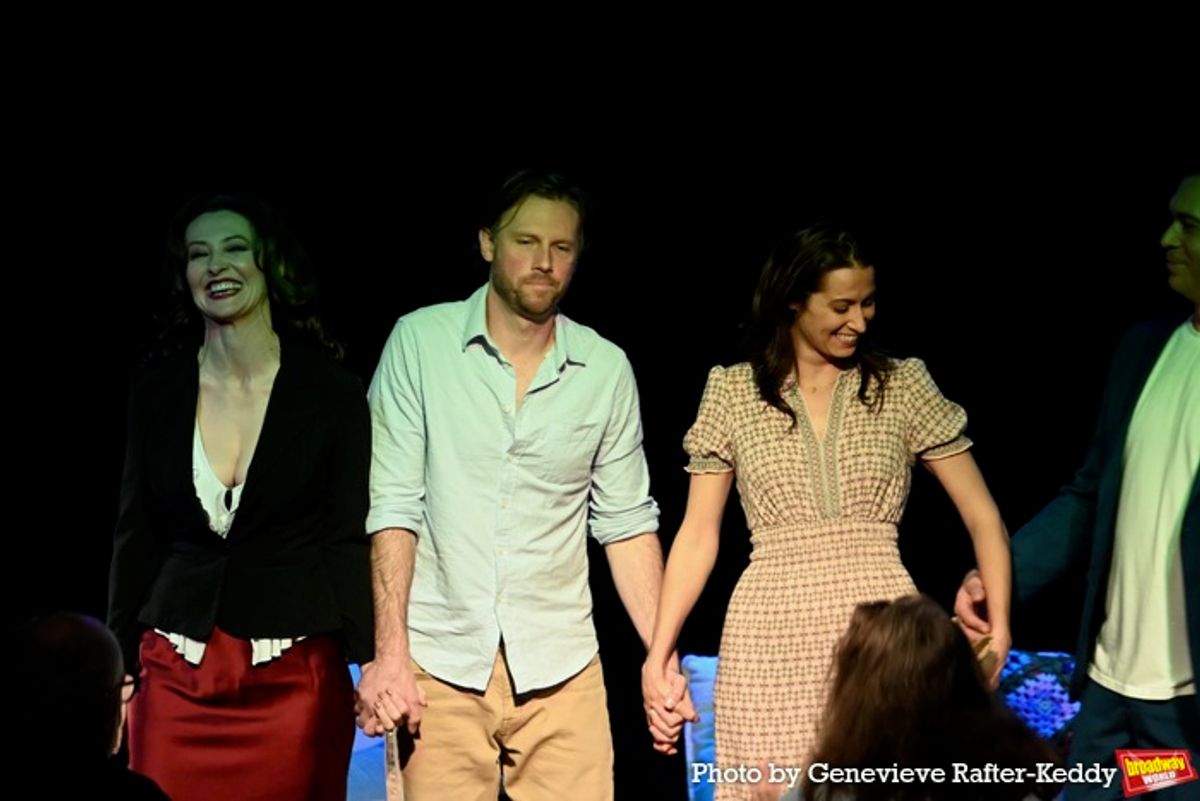 Rebecca Larsen, Schoen Hodges and Leigh Wulff at 