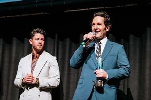 Nick Jonas and Paul Rudd Photo