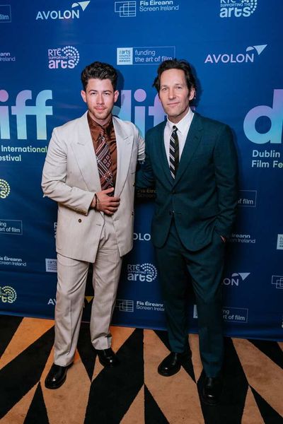 Nick Jonas and Paul Rudd Photo