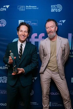 Paul Rudd and John Carney @ BroadwayWorld Paul Rudd and John Carney Photo