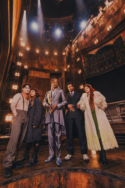 Joshua Colley, Jordan Tyson, Gary Dourdan and Gaby Moreno Photo
