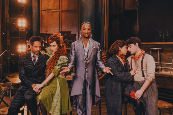 Gary Dourdan, Gaby Moreno, J. Harrison Ghee, Jordan Tyson, and Joshua Colley Photo