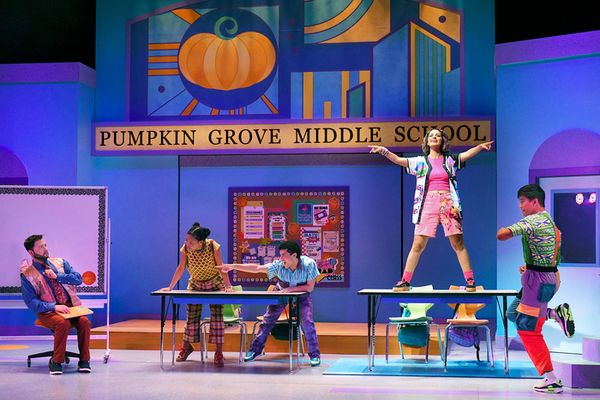 Oscar Fabela, Jessenia Michei Ingram, Adam Leiva, Sophia Barajas and Ryan Nebreja Photo