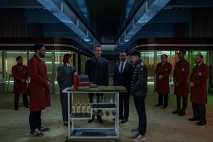 O-T Fagbenle, Zoe Lister-Jones, Matthew Macfadyen, Ronny Chieng Photo
