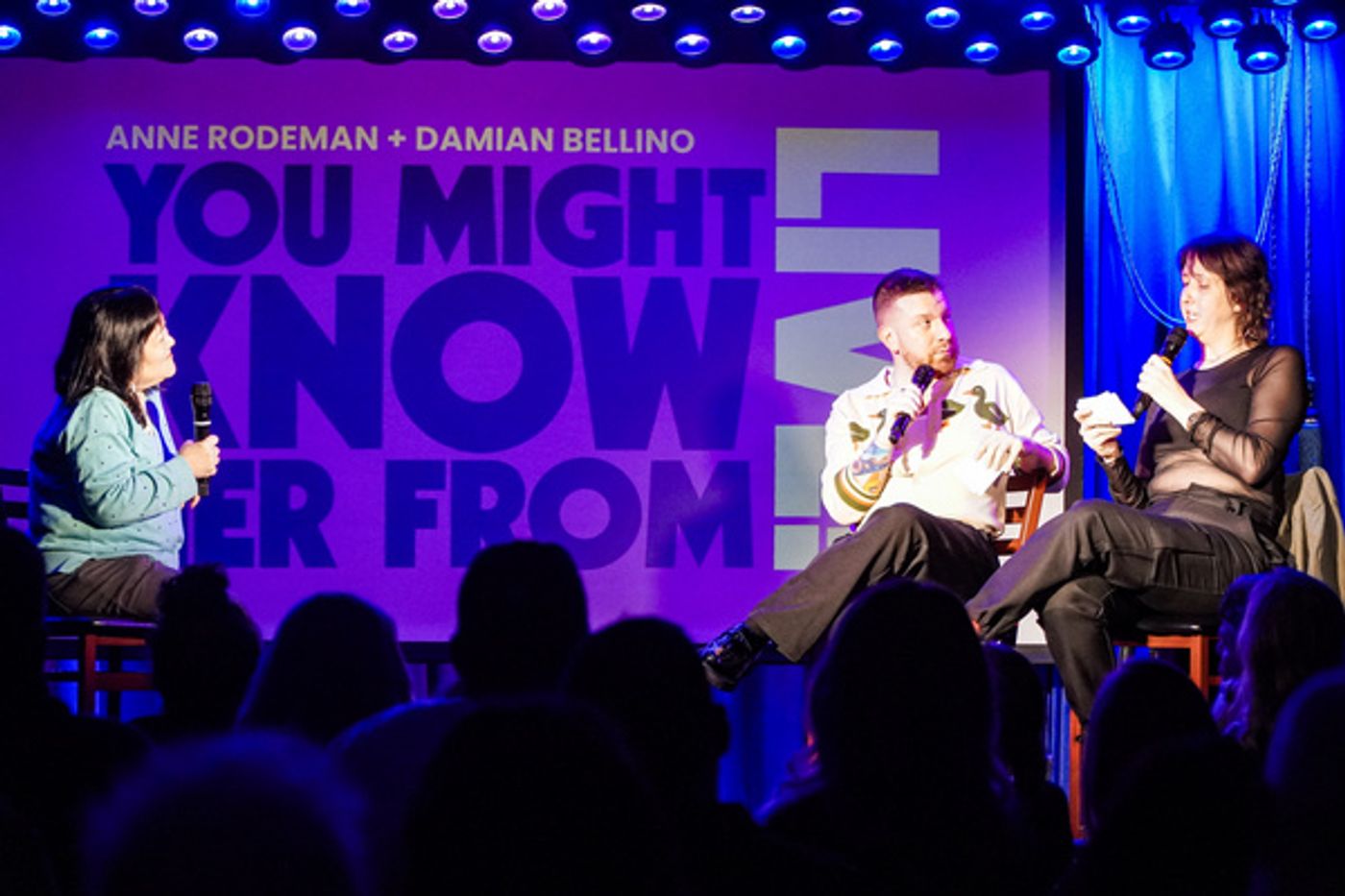 Photos: Annaleigh Ashford, Ann Harada, & Sandra Caldwell at YOU MIGHT KNOW HER FROM Live Recording  Image