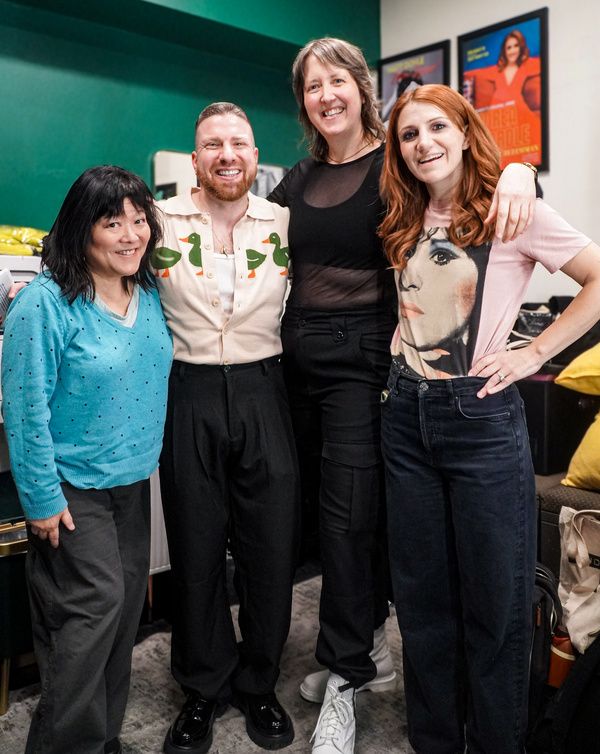 Ann Harada, Damian Bellino, Anne Rodeman, and Annaleigh Ashford  Photo