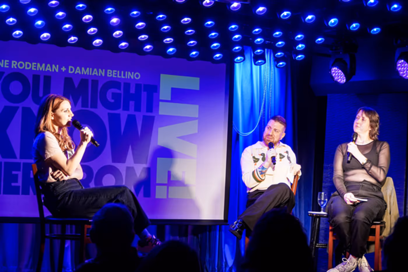 Photos: Annaleigh Ashford, Ann Harada, & Sandra Caldwell at YOU MIGHT KNOW HER FROM Live Recording  Image