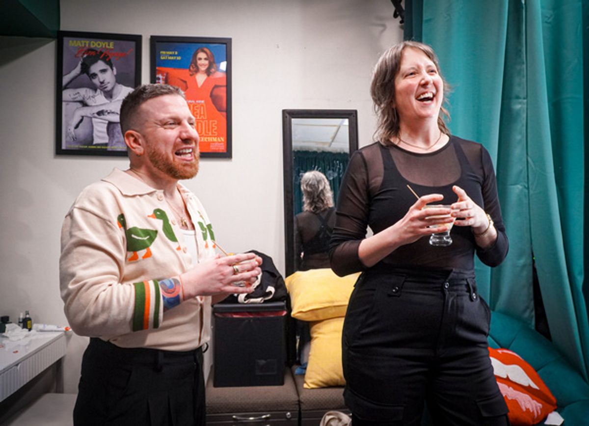 Damian Bellino and Anne Rodeman  at 