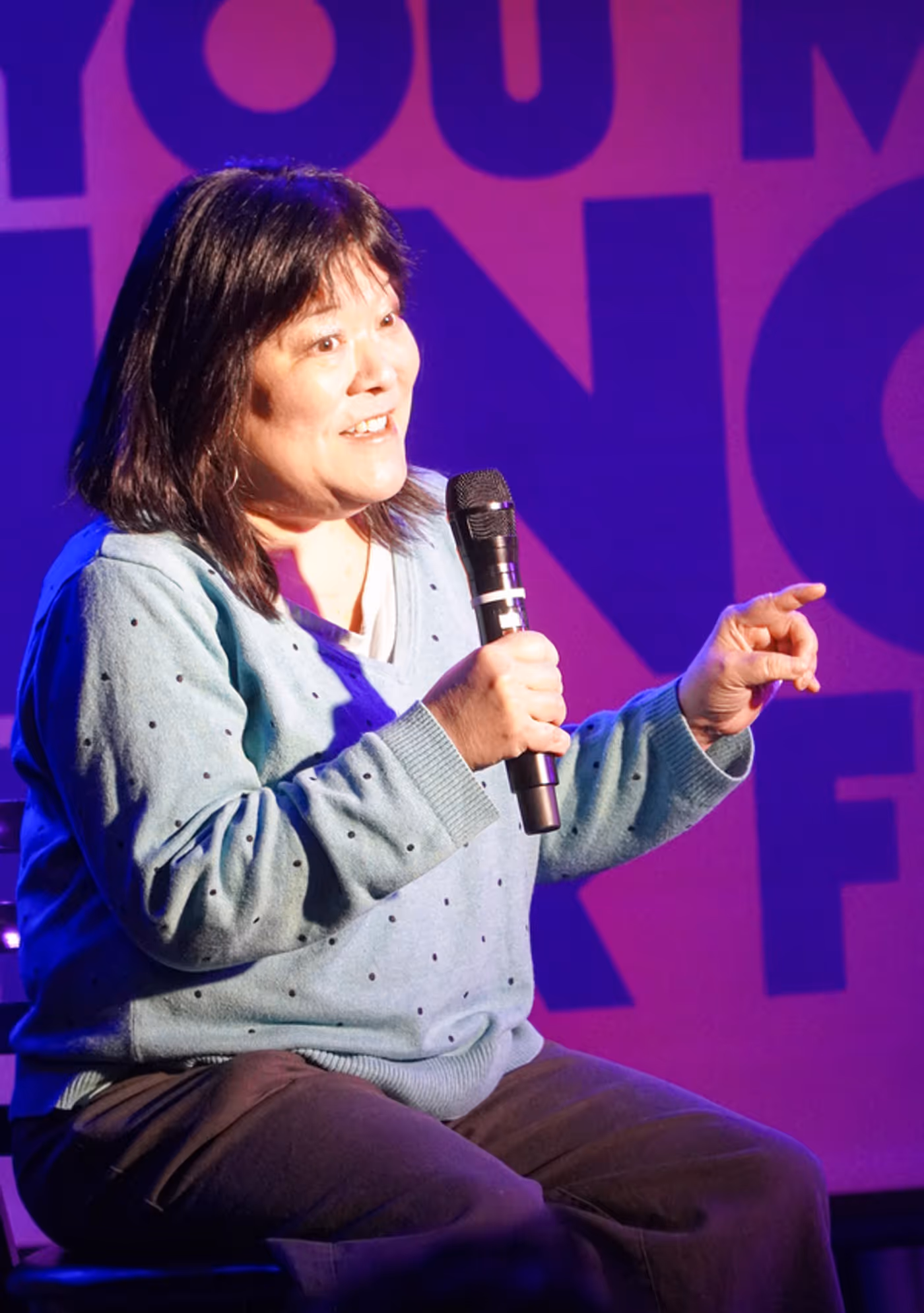 Photos: Annaleigh Ashford, Ann Harada, & Sandra Caldwell at YOU MIGHT KNOW HER FROM Live Recording  Image