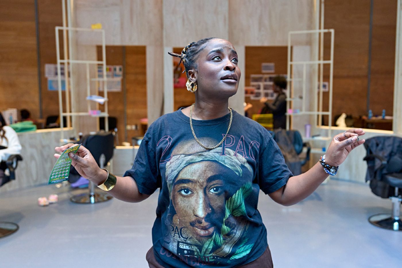 Photos: JAJA'S AFRICAN HAIR BRAIDING in Rehearsal at Lyric Hammersmith Theatre  Image
