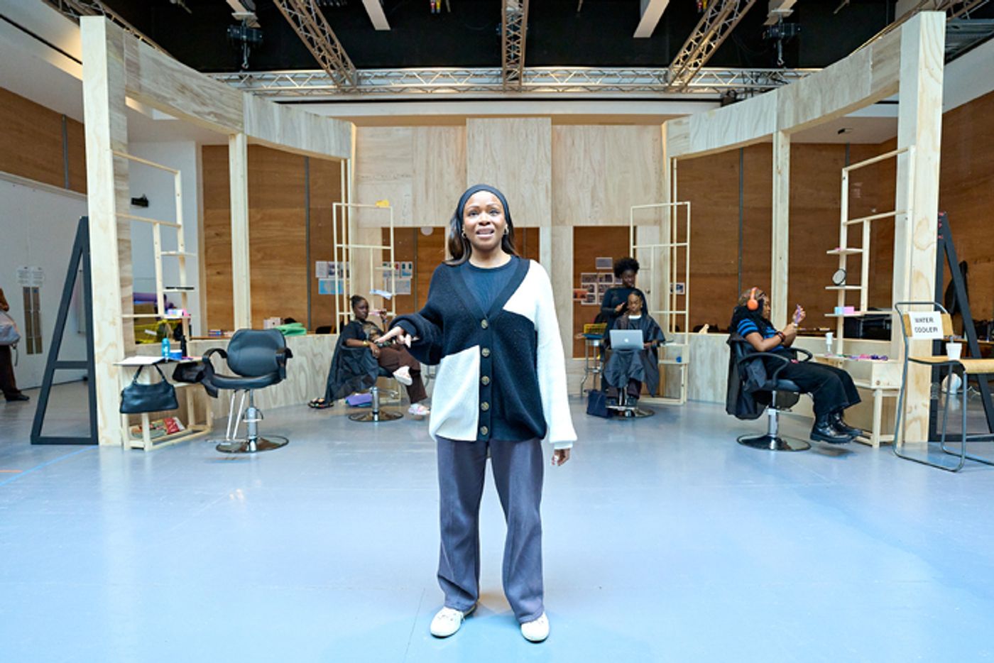 Photos: JAJA'S AFRICAN HAIR BRAIDING in Rehearsal at Lyric Hammersmith Theatre  Image