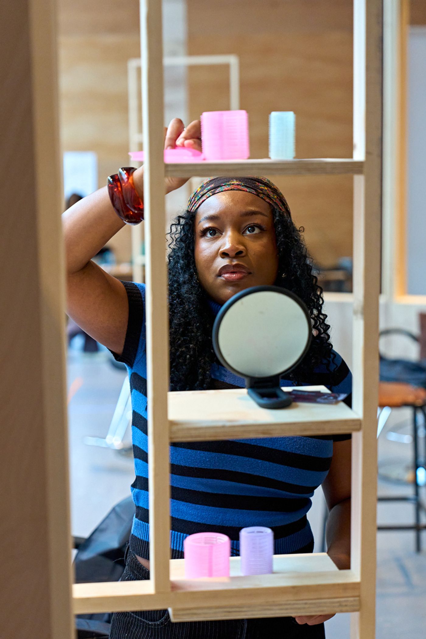 Photos: JAJA'S AFRICAN HAIR BRAIDING in Rehearsal at Lyric Hammersmith Theatre  Image