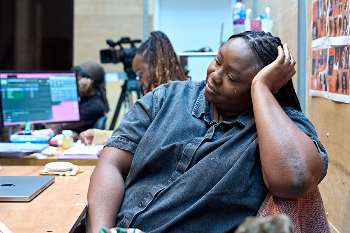 Photos: JAJA'S AFRICAN HAIR BRAIDING in Rehearsal at Lyric Hammersmith Theatre  Image