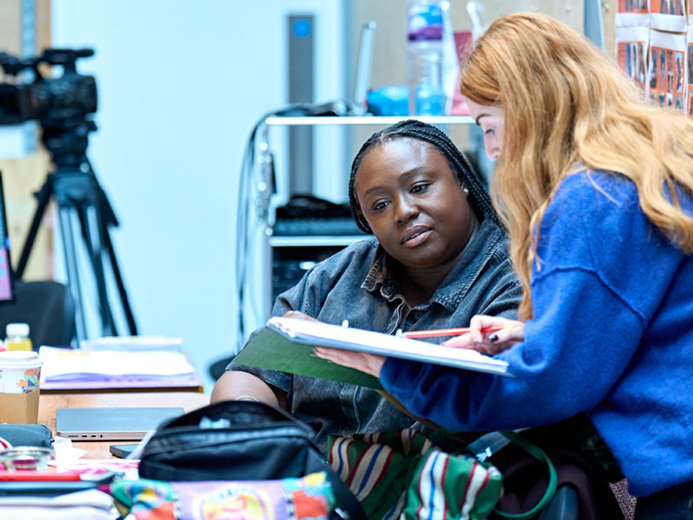 Photos: JAJA'S AFRICAN HAIR BRAIDING in Rehearsal at Lyric Hammersmith Theatre  Image