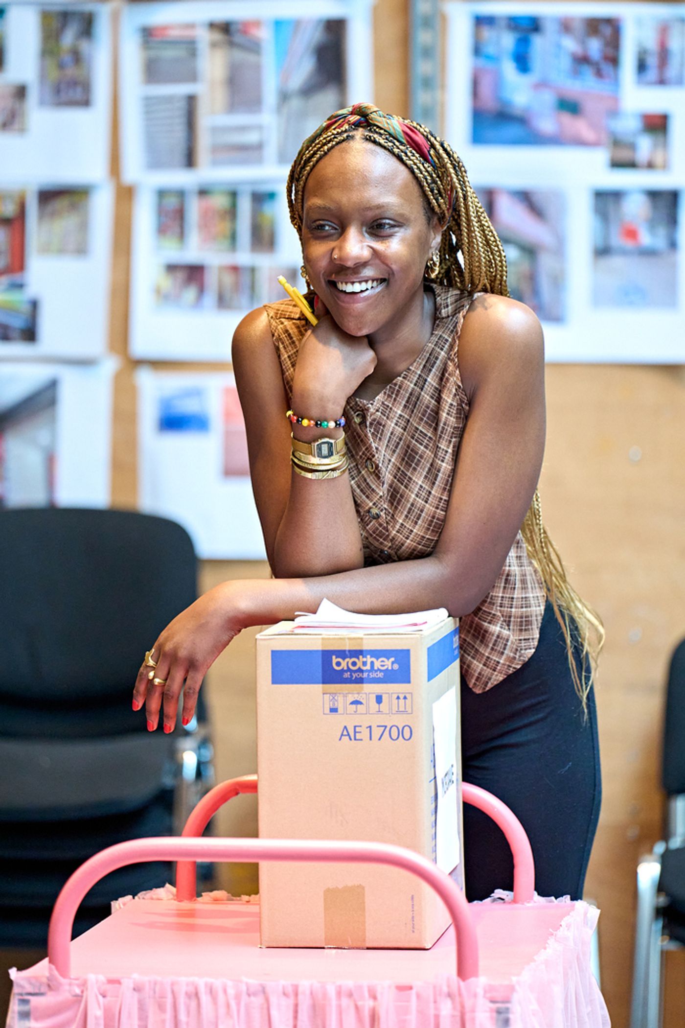 Photos: JAJA'S AFRICAN HAIR BRAIDING in Rehearsal at Lyric Hammersmith Theatre  Image