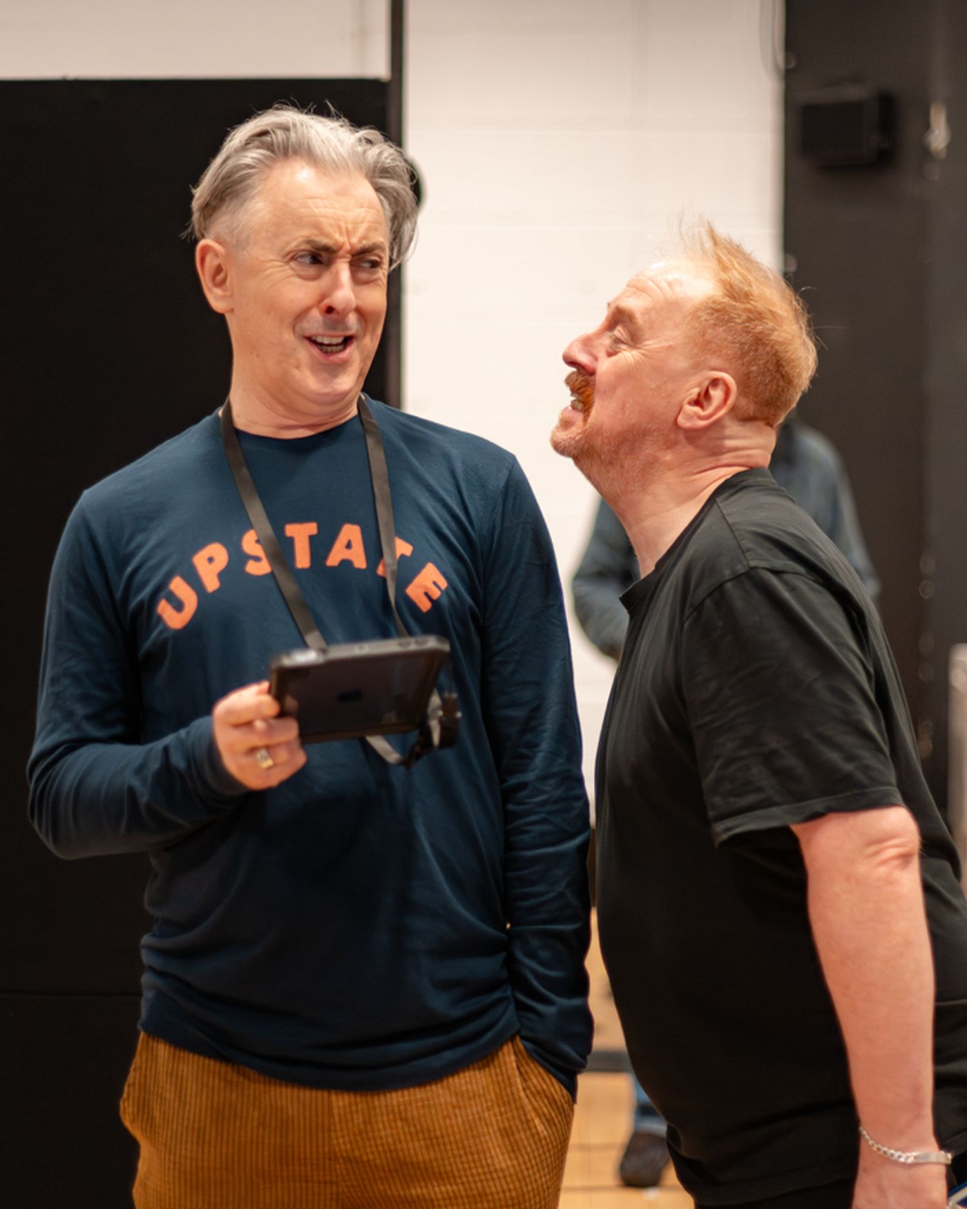Photos: Alan Cumming, Forbes Masson, and More in Rehearsal For THE HIGH LIFE Photos: Alan Cumming, Forbes Masson, and More in Rehearsal For THE HIGH LIFE Image