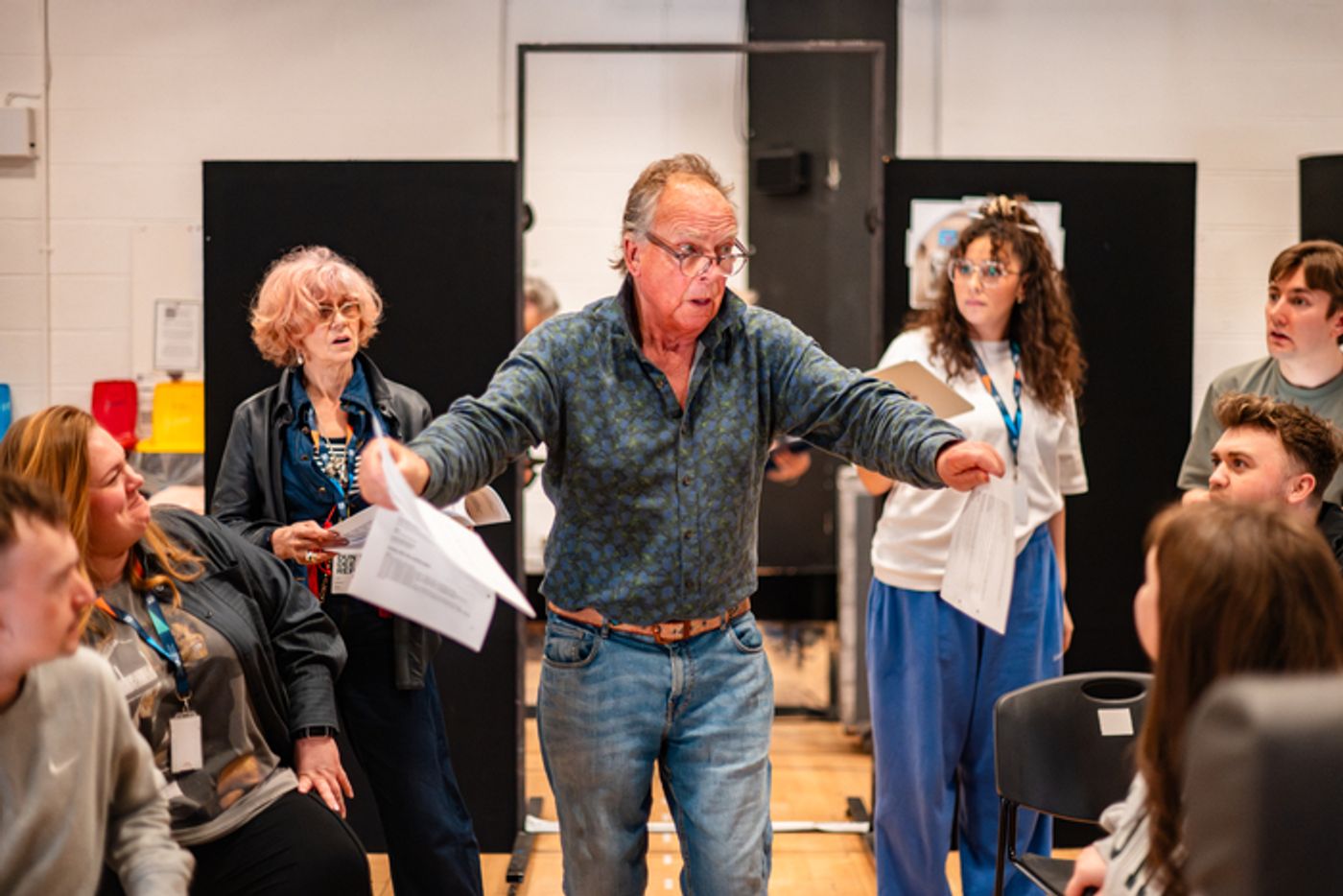 Photos: Alan Cumming, Forbes Masson, and More in Rehearsal For THE HIGH LIFE Photos: Alan Cumming, Forbes Masson, and More in Rehearsal For THE HIGH LIFE Image