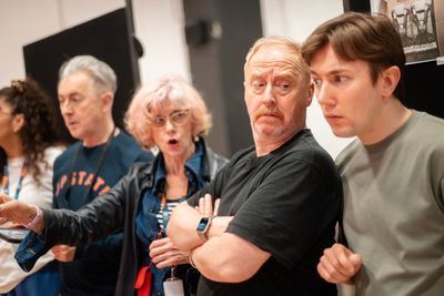 Alan Cumming, Siobhan Redmond, Forbes Masson, Kyle Gardiner  Photo