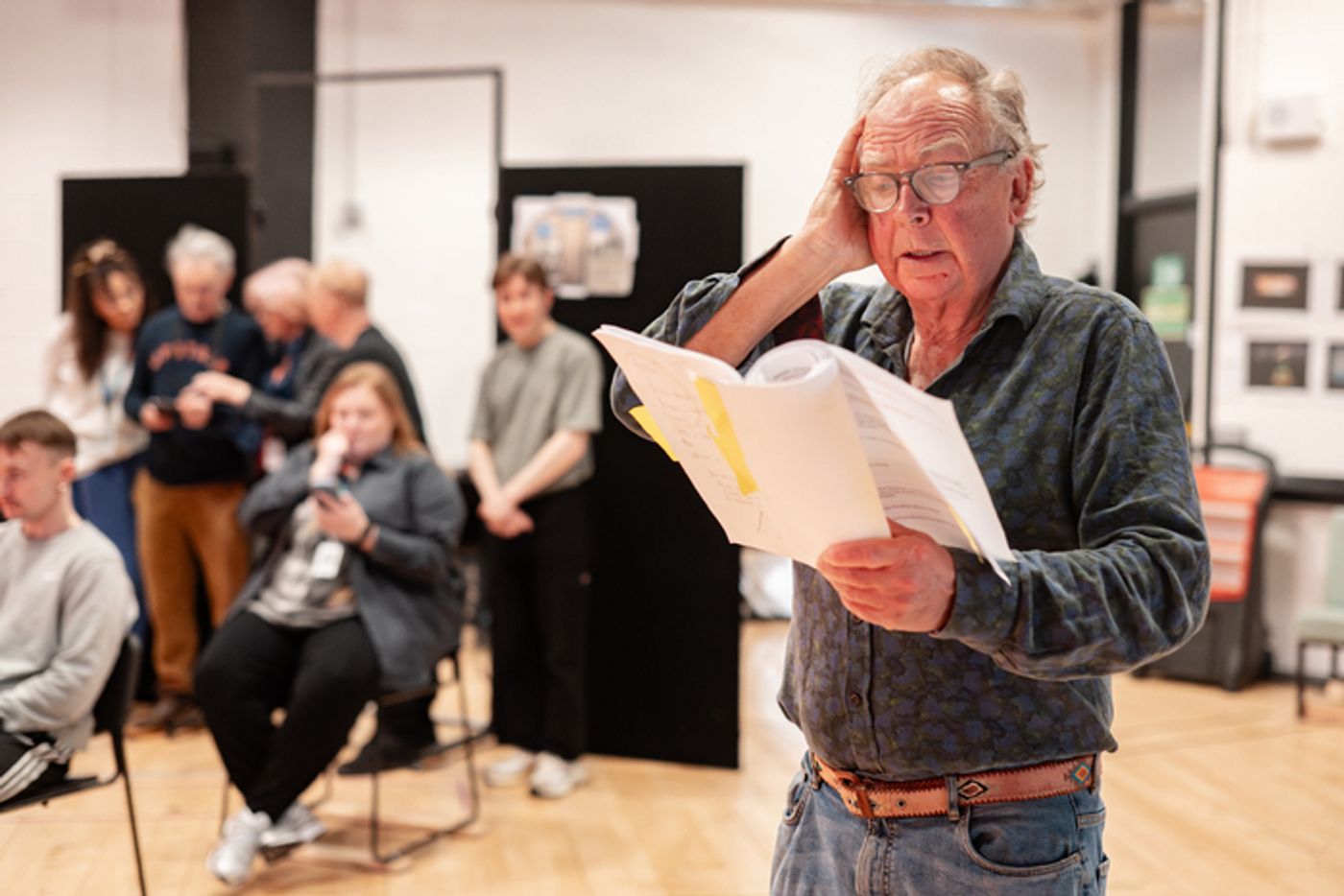 Photos: Alan Cumming, Forbes Masson, and More in Rehearsal For THE HIGH LIFE Photos: Alan Cumming, Forbes Masson, and More in Rehearsal For THE HIGH LIFE Image