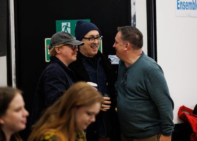 Forbes Masson, Alan Cumming and Johnny McKnight  Photo