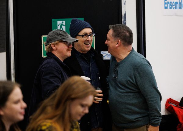 Forbes Masson, Alan Cumming and Johnny McKnight  Photo