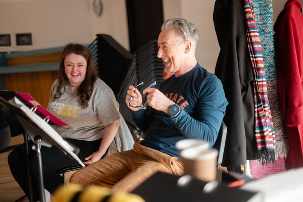 Ciara Flynn and Alan Cumming  Photo