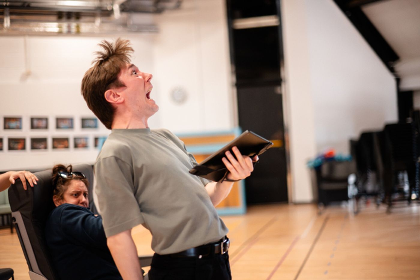 Photos: Alan Cumming, Forbes Masson, and More in Rehearsal For THE HIGH LIFE Photos: Alan Cumming, Forbes Masson, and More in Rehearsal For THE HIGH LIFE Image