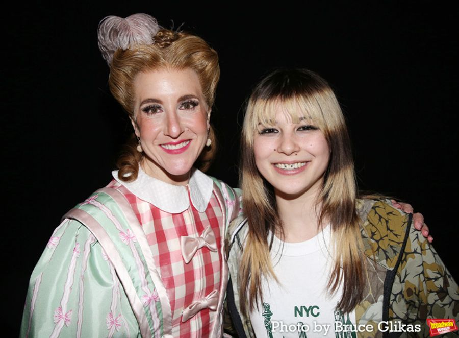 Photos: Olympic Gold Medalist Alysa Liu Visits OH, MARY! on Broadway Image