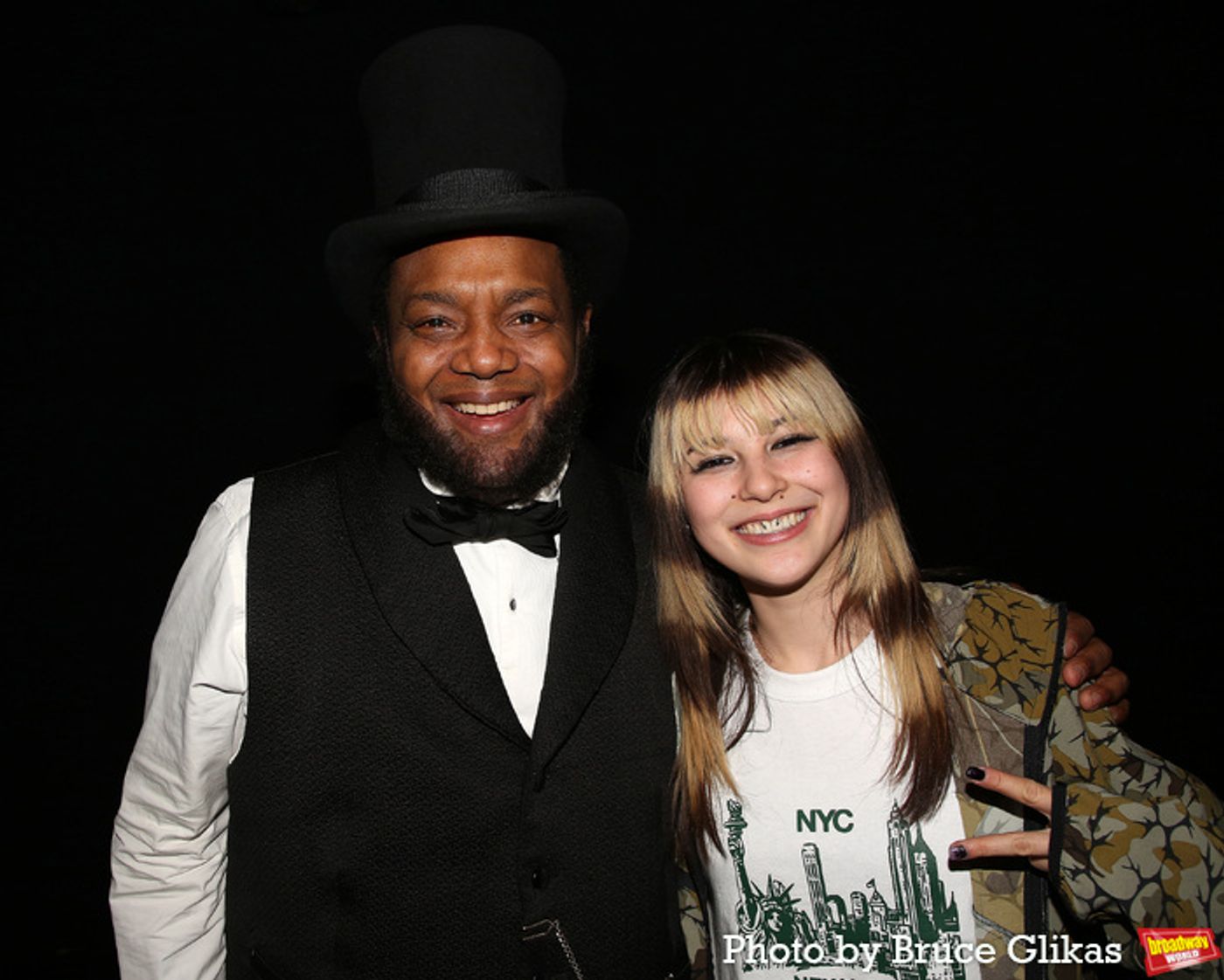 Photos: Olympic Gold Medalist Alysa Liu Visits OH, MARY! on Broadway  Image