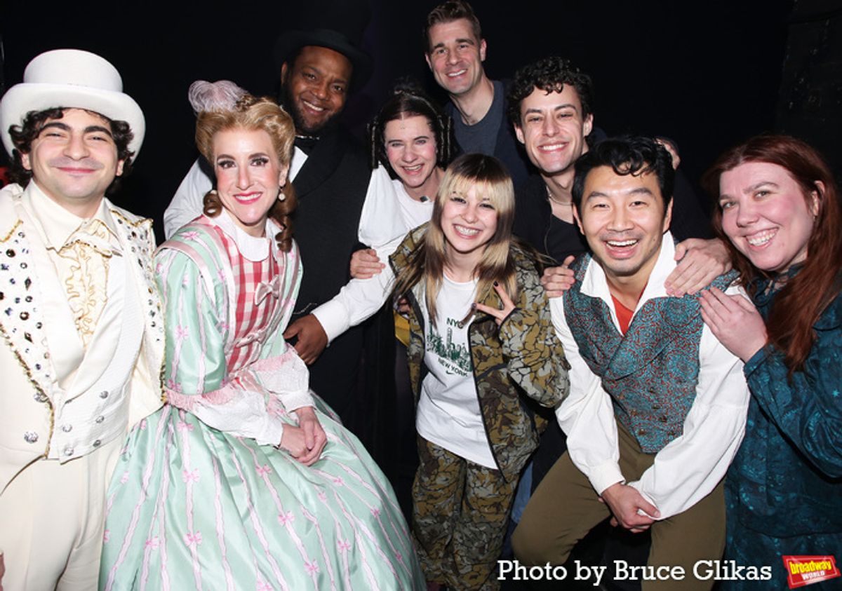 Tony Macht, Jenn Harris, John-Andrew Morrison, John Cameron Mitchell, Martin Landry, Alysa Liu, Julian Manjerico, Simu Liu and Hannah Solow at 