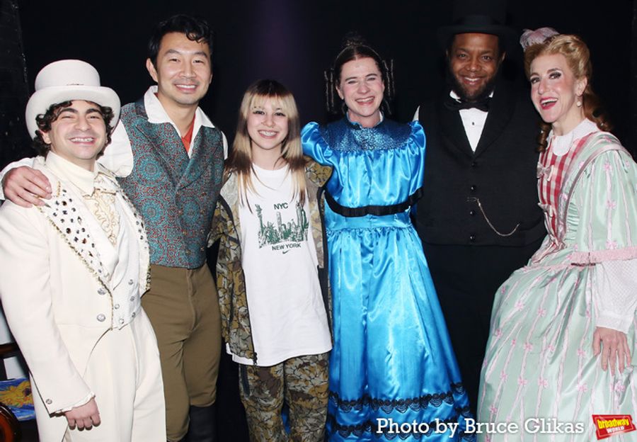 Photos: Olympic Gold Medalist Alysa Liu Visits OH, MARY! on Broadway Image