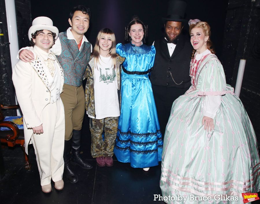 Photos: Olympic Gold Medalist Alysa Liu Visits OH, MARY! on Broadway Image