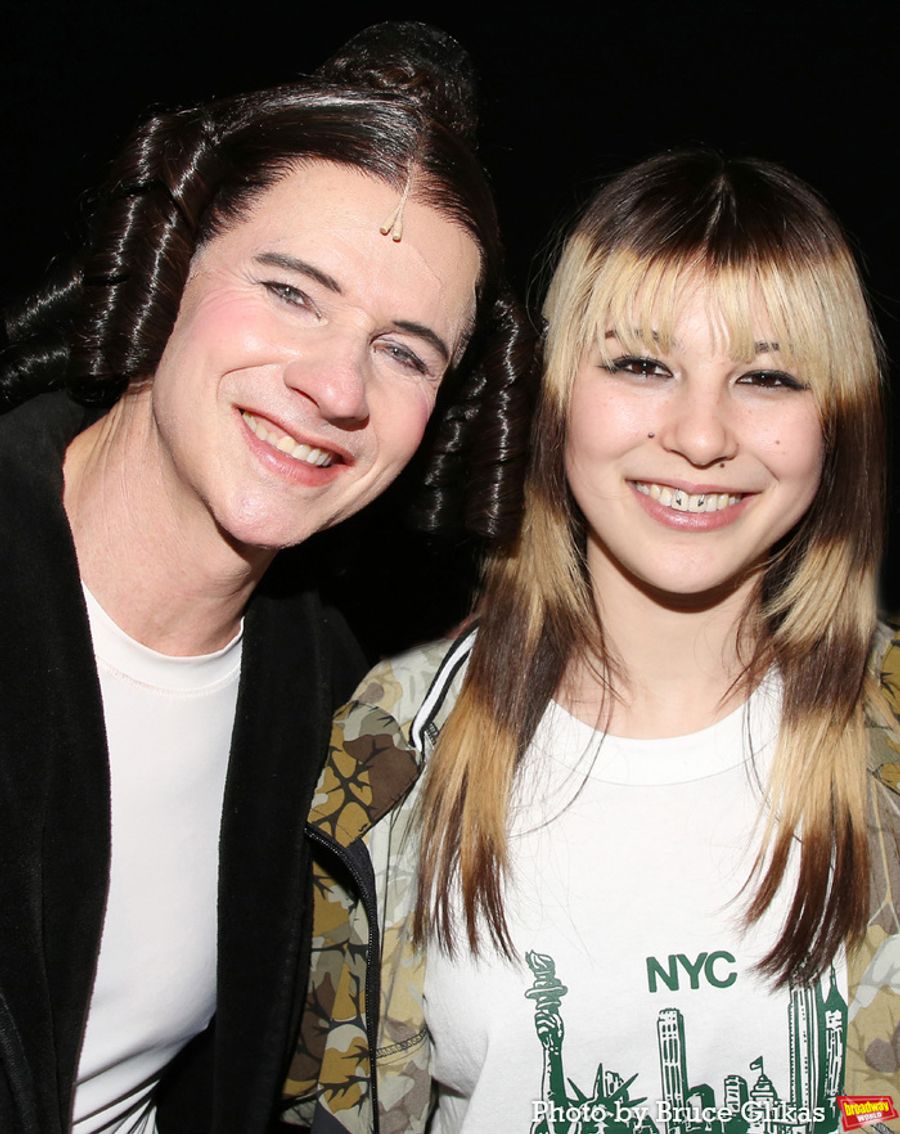 Photos: Olympic Gold Medalist Alysa Liu Visits OH, MARY! on Broadway Image
