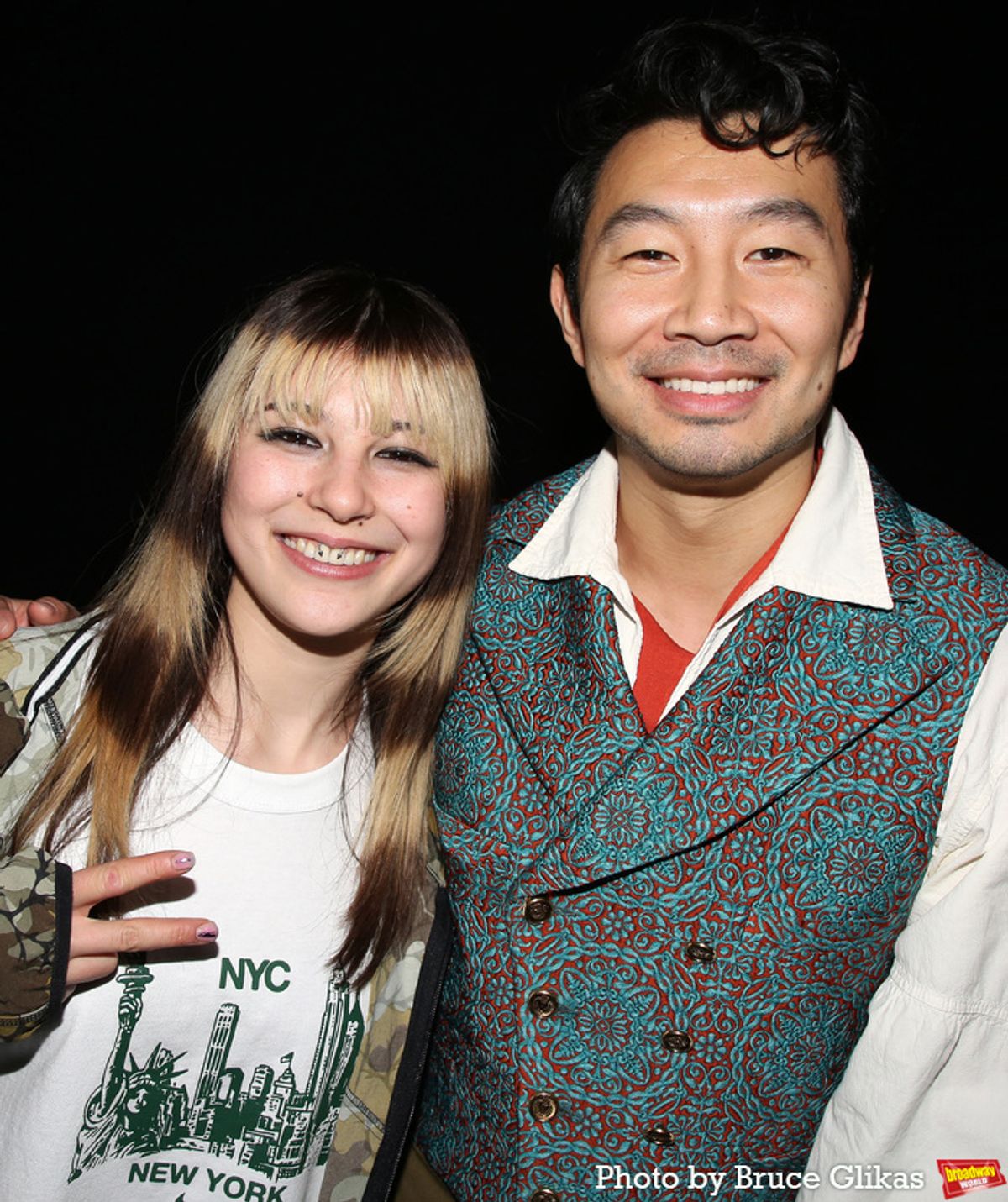 Alysa Liu and Simu Liu  at 