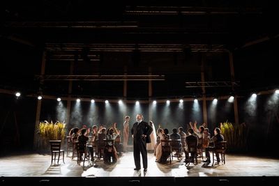 Michael Sheen and the Cast of Our Town  Photo