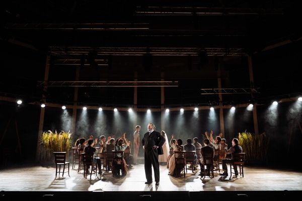 Michael Sheen and the Cast of Our Town  Photo