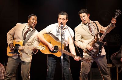 L-R Chomba S. Taulo, Christopher Ryan Grant (Johnny Cash), Christopher Short Photo