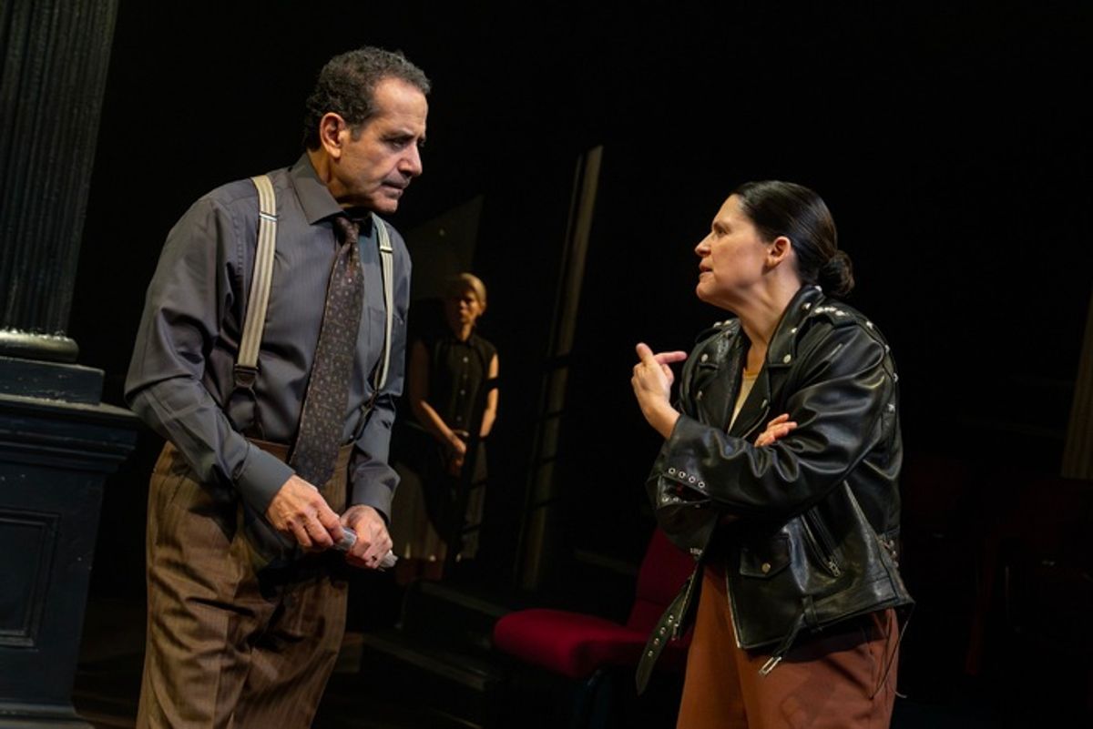 Tony Shalhoub and Katie Kreisler  at 