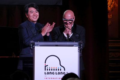 Lang Lang and Leszek Lukas Barwinski-Brown Photo