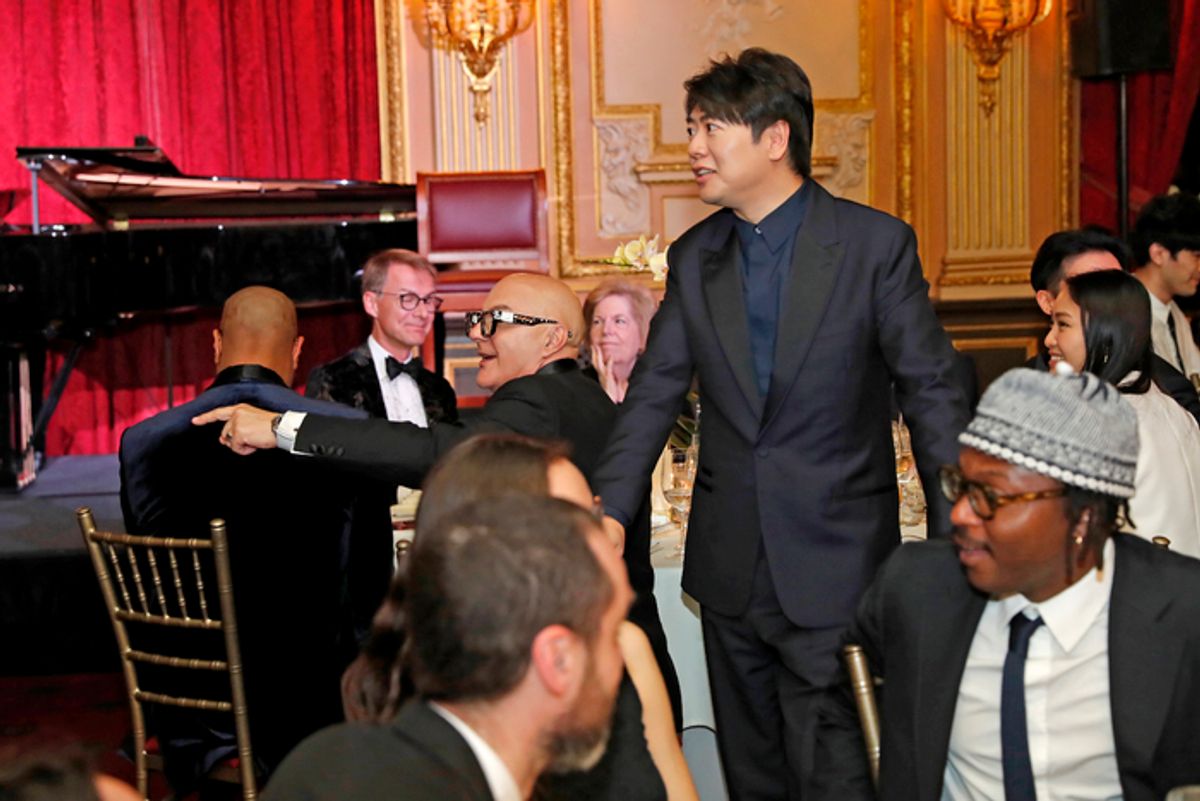 Leszek Lukas Barwinski-Brown and Lang Lang at 