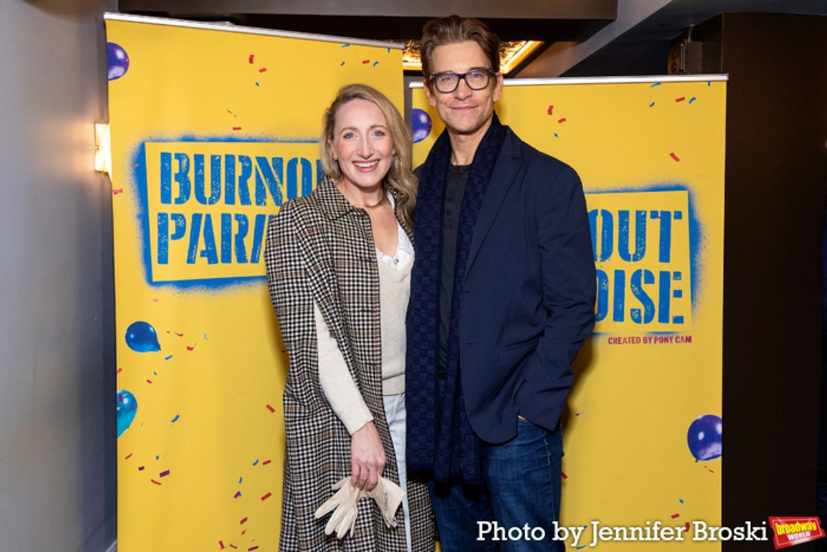 Elise McCann, Andy Karl at 