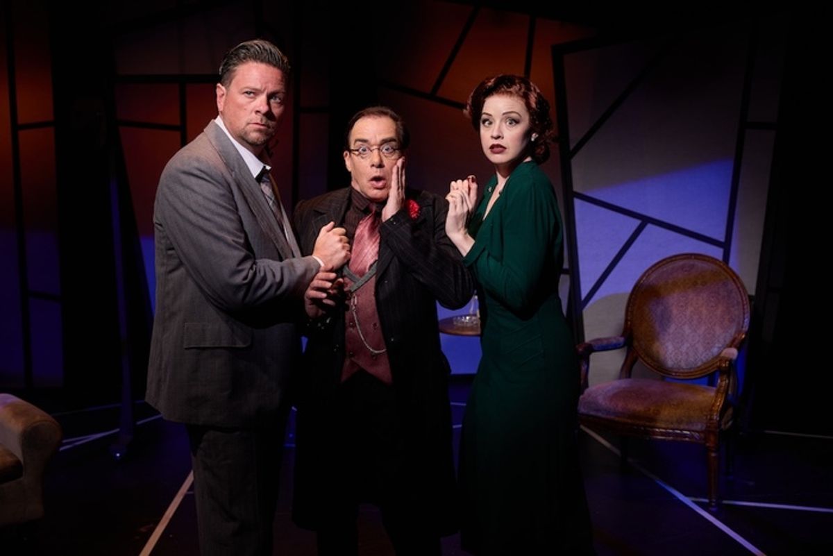 Richard Baird, Louis Lotorto, Shelley Regner at 