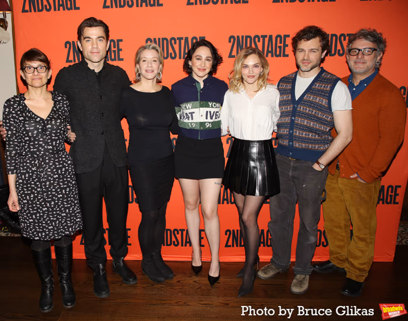 Photos: Lauren Patten, Madeline Brewer and More From BECKY SHAW Meet the Press  Image