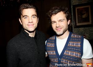 Patrick Ball and Alden Ehrenreich  Photo