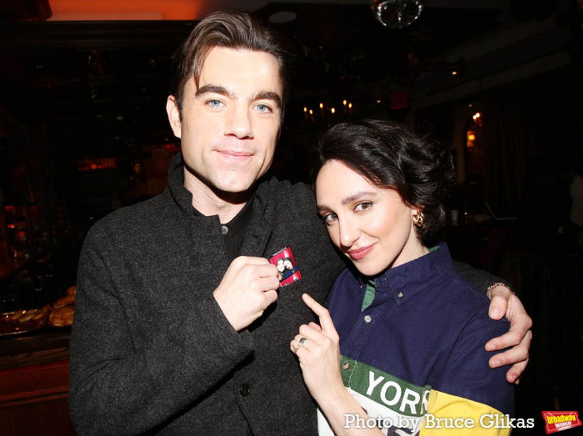 Patrick Ball and Lauren Patten at 