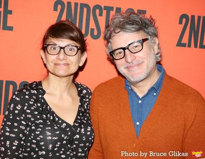 Playwright Gina Gionfriddo and Director Trip Cullman  Photo