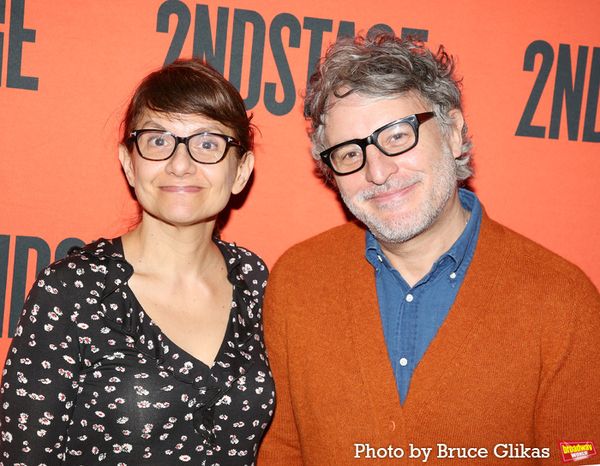 Playwright Gina Gionfriddo and Director Trip Cullman  Photo