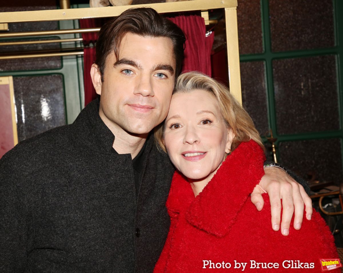 Patrick Ball and Linda Emond at 